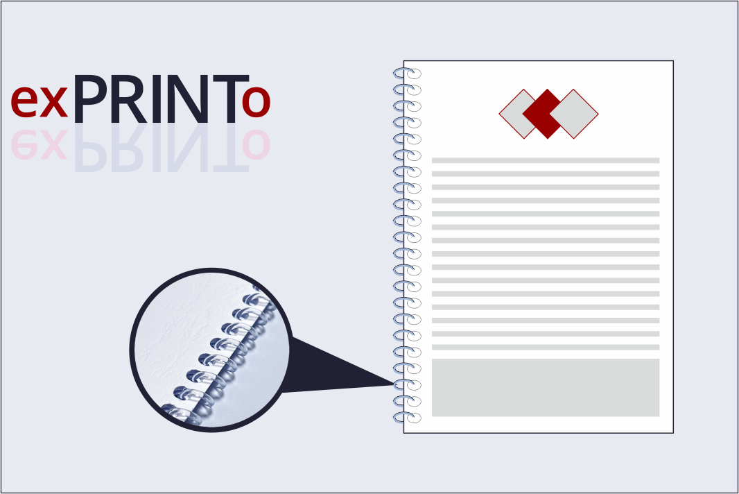 Seminarunterlagen mit Coilbindung