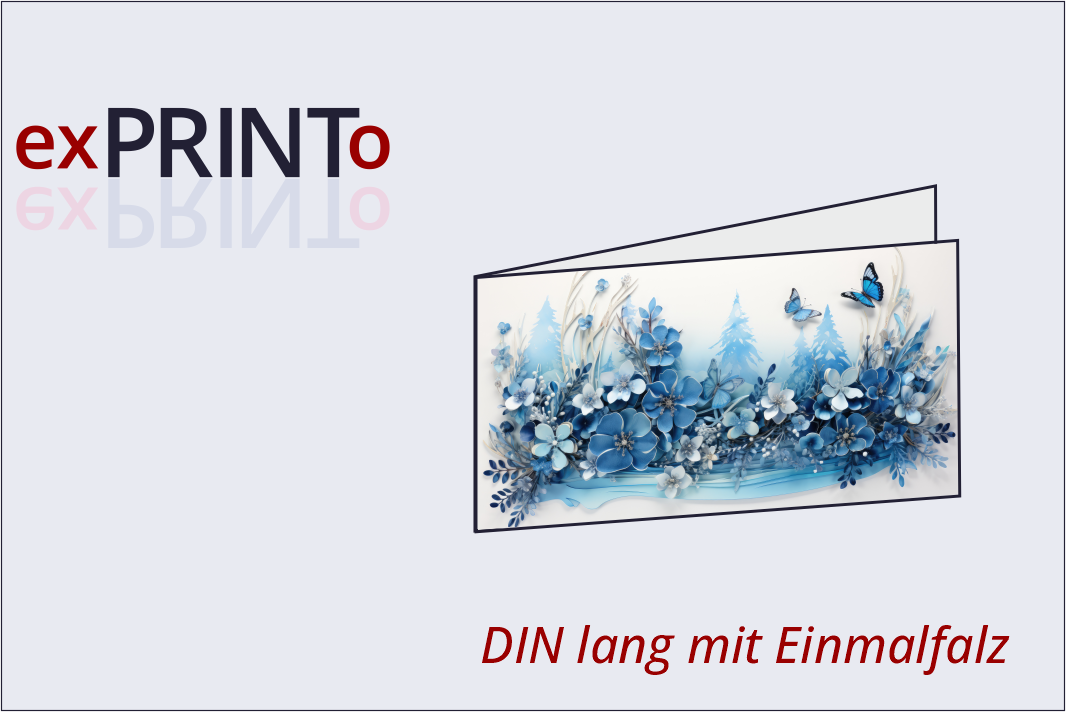 DIN lang Klappkarten